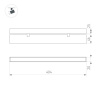 Светильник MAG-FLAT-FOLD-25-S400-12W Warm3000 (WH, 100 deg, 24V) (Arlight, IP20 Металл, 5 лет)