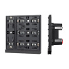 INTELLIGENT ARLIGHT Механизм панели KNX-303-22-IN Black (Bus) (IARL, IP20 Пластик, 2 года)