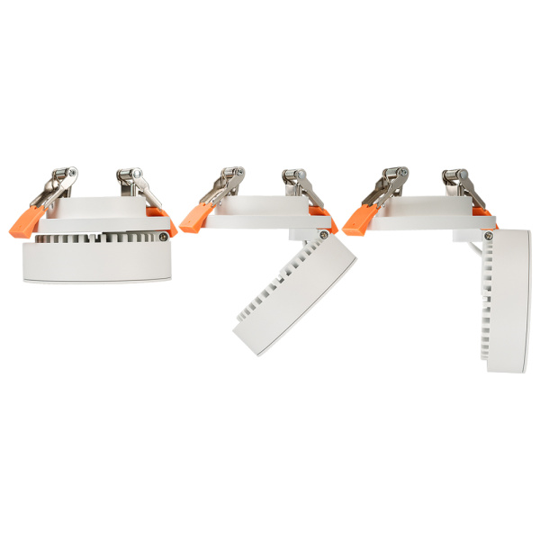 Светильник LGD-MONA-BUILT-R100-12W White5000 (WH, 24 deg) (Arlight, IP40 Металл, 3 года)