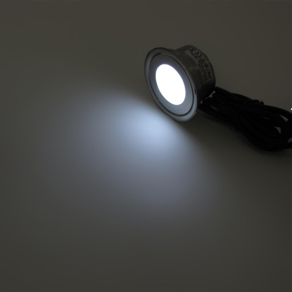 Светодиодный светильник точечный RST IP67 (0,5W, 12V, White)