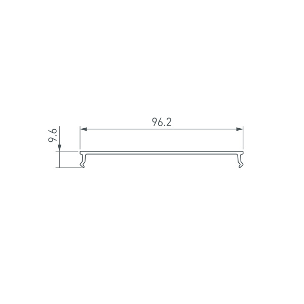 Экран ARH-POWER-W120-2000 OPAL (Arlight, Пластик)