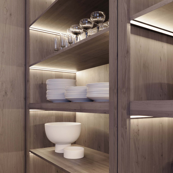 Профиль SL-KANT-H10-2000 ANOD (Arlight, Алюминий)