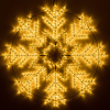 Фигура светодиодная ARD-SNOWFLAKE-M8-950x950-540LED Warm (230V, 33W) (Ardecoled, IP65)