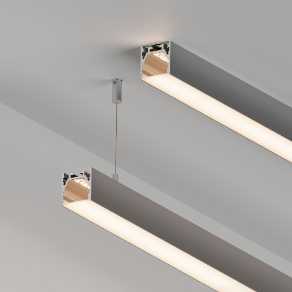 Профиль LINE-2525-2000 ANOD (Arlight, Алюминий)