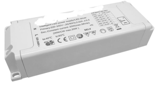 INTELLIGENT ARLIGHT Диммер TY-202-20W-MIX-WF-SUF (230V, 433MHz, 300-700mA) (IARL, -)