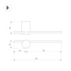 Светильник SP-VINCI-S900x55-10W Day4000 (WH, 110 deg, 230V) (Arlight, IP20 Металл, 3 года)