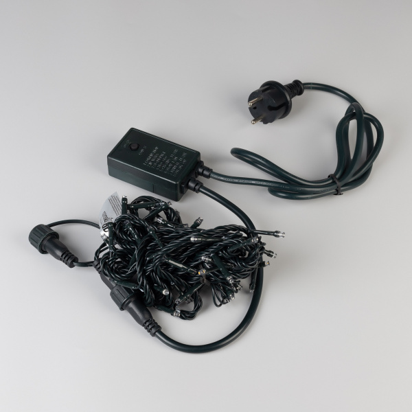 Светодиодная гирлянда ARD-STRING-HOME-5000-GREEN-50LED-LIVE RGB (230V, 3.5W) (Ardecoled, IP20)