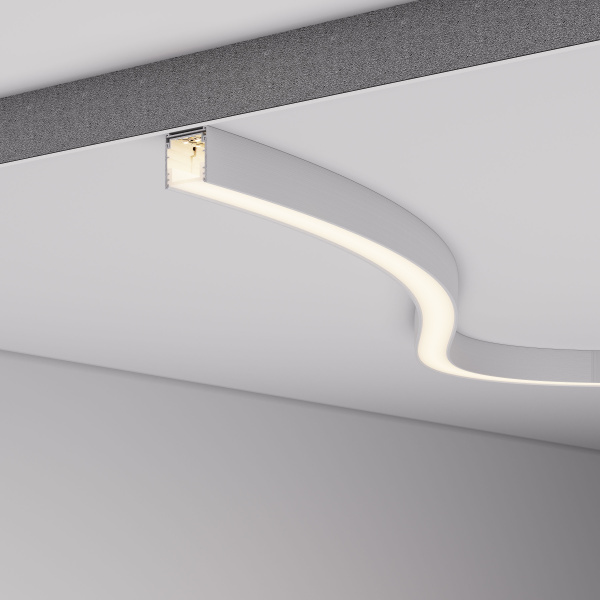 Профиль LINE-3535-BENT-SIDE-2000 ANOD (Arlight, Алюминий)