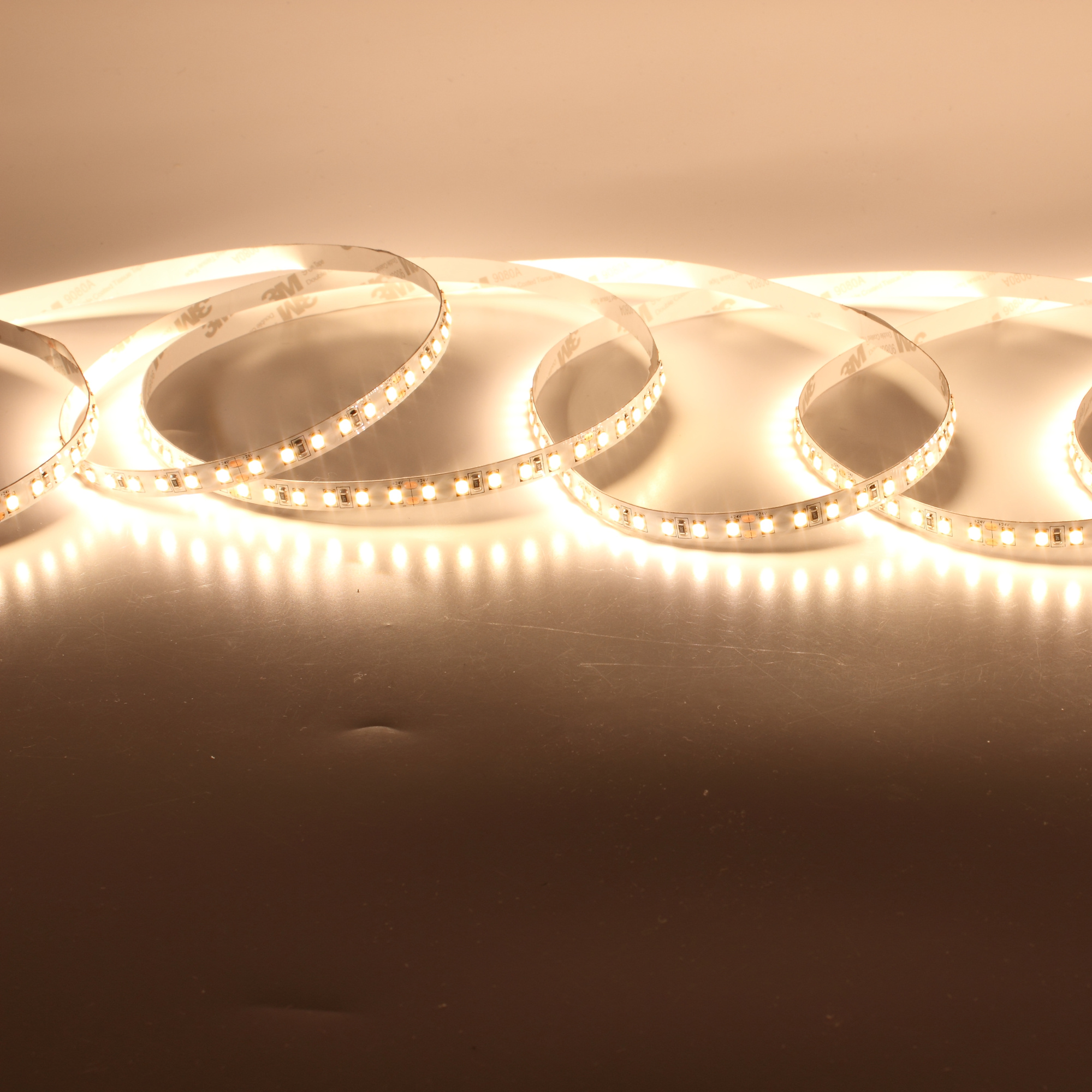 Светодиодная лента LUX class, 2835, 120led/m, warm white, 24V, IP20, CRI>98, A203