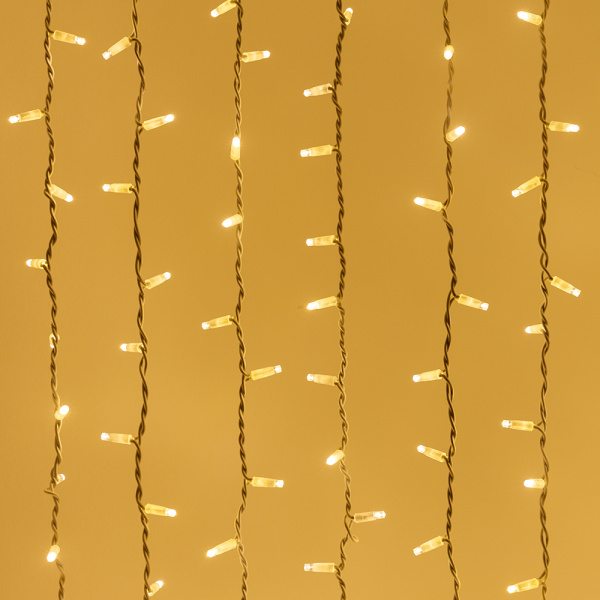 Светодиодная гирлянда ARD-CURTAIN-PRO-2000x3000-WHITE-760LED-STD WARM (230V, 70W) (Ardecoled, IP65)