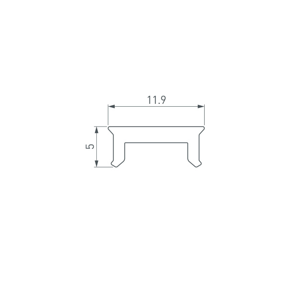 Экран FANTOM-W12-10000 SILICONE (Arlight, Силикон)