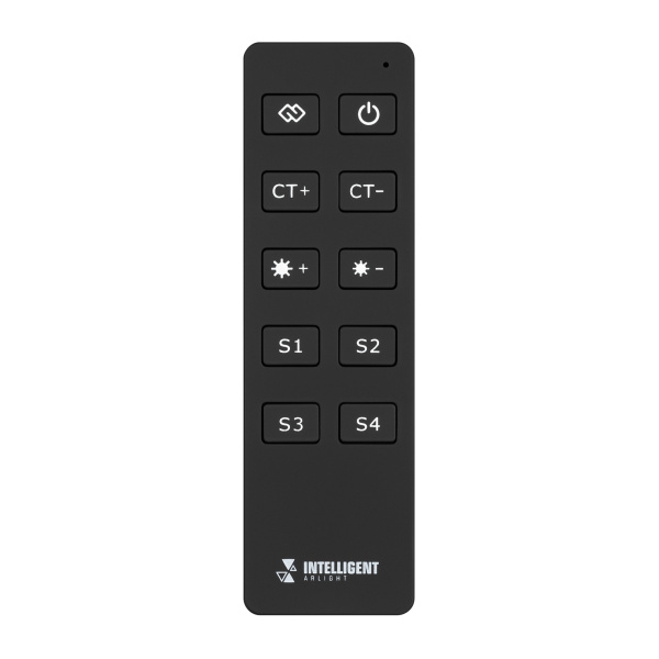 INTELLIGENT ARLIGHT Пульт SMART-ZB-801-22-1G-4SC Black (3V) (IARL, IP20 Пластик, 5 лет)