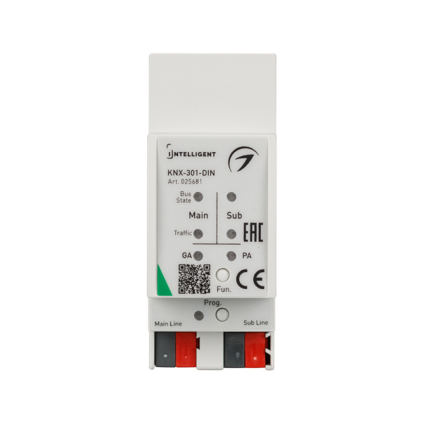 INTELLIGENT ARLIGHT Шинный соединитель KNX-301-DIN (BUS) (Arlight, IP20 Пластик, 2 года)