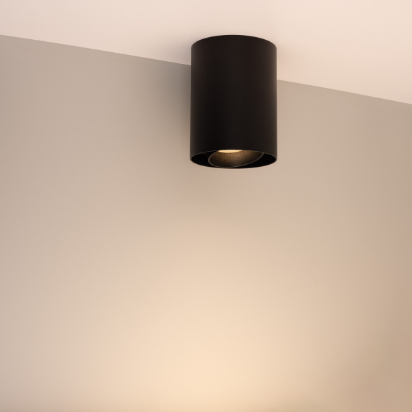 Светильник SP-FOCUS-R110-18W Warm3000 (BK, 36 deg, 230V) (Arlight, IP54 Металл, 5 лет)