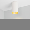 Светильник накладной SP-POLO-R85-1-15W Warm White 40deg (White, Gold Ring) (Arlight, IP20 Металл, 3 года)