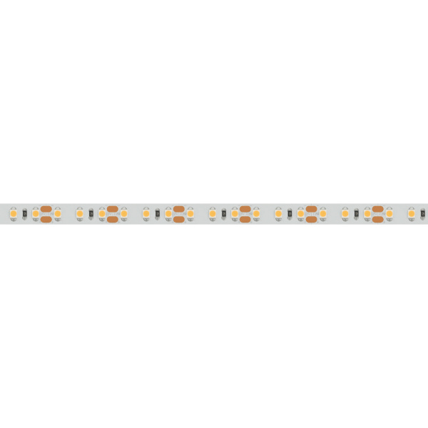 Лента RT 2-5000 12V Warm2400 2x (3528, 600 LED, LUX) (Arlight, 9.6 Вт/м, IP20)