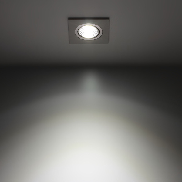 Светодиодный светильник встраиваемый 65 Series White Square (3W,Day White)