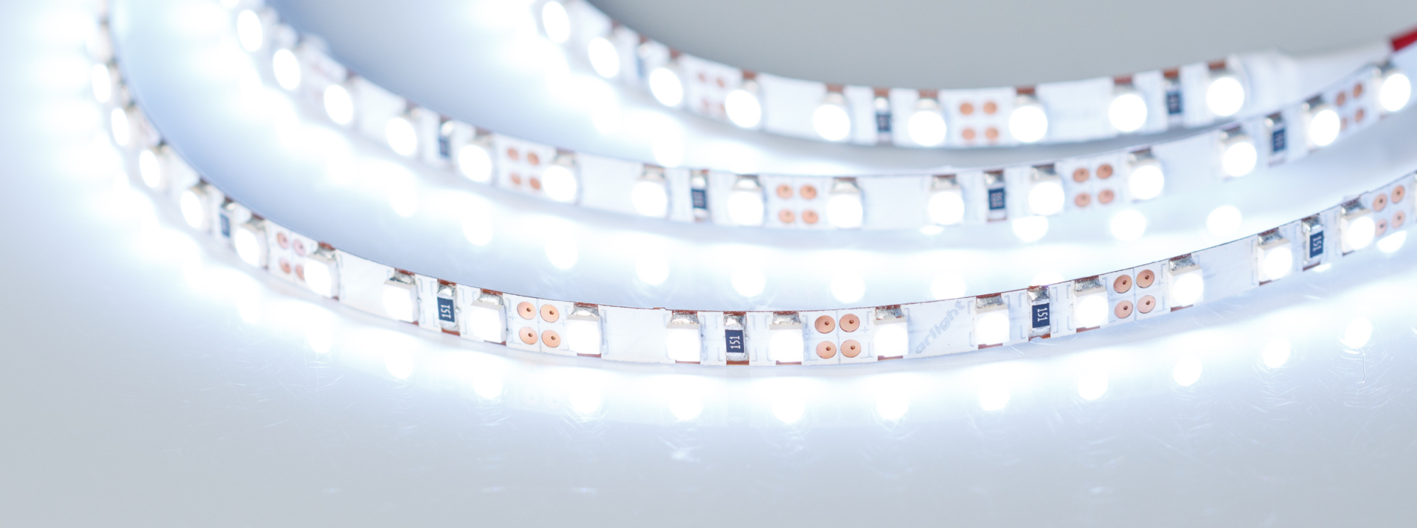 Лента RT 2-5000 12V Cool 15K 5mm 2x (3528, 600 LED, LUX) (Arlight, 9.6 Вт/м, IP20)
