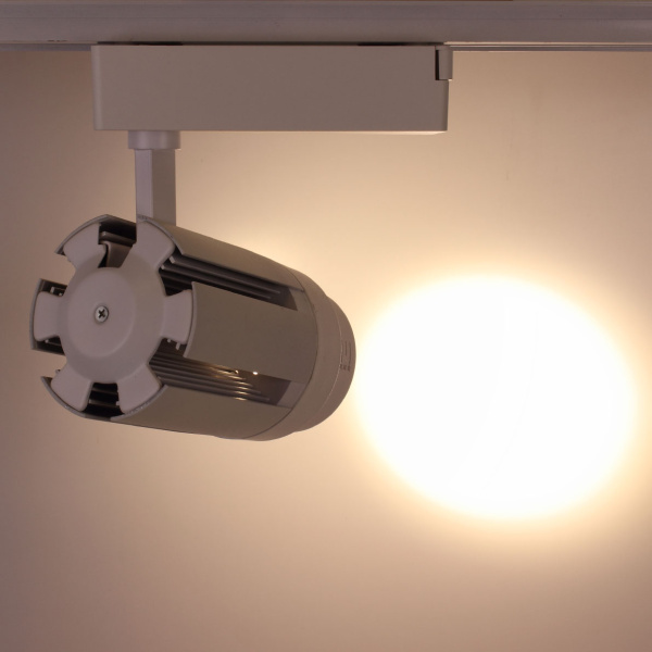 Светодиодный светильник трековый JH-GD001 2L PX52 (30W, 220V, 15-60deg, warm white)
