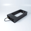 Уличный светильник столбик JH-BD-B16 DHL35 (220V, 7W, черный корпус, 300mm, IP65, warm white)