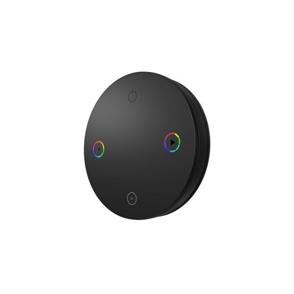 INTELLIGENT ARLIGHT Пульт SMART-801-22-1G-RGBW Black (3V, Magnet, 2.4G) (IARL, IP20 Пластик, 5 лет)