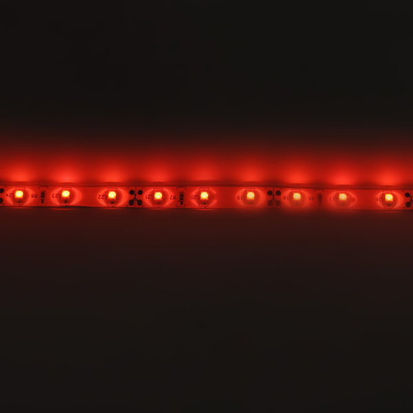 Светодиодная лента Standart PRO class, 3528, 60 led/m, Red, 12V, IP65