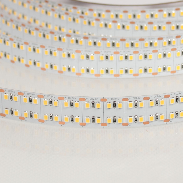 Светодиодная лента LUX class, 2835, 320led/m, day white, 24V, IP20, CRI>90, X07