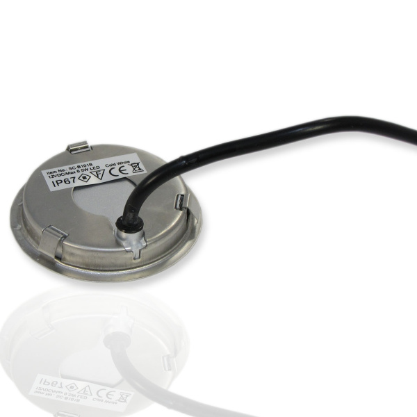 Светодиодный светильник точечный RST IP67 (0,5W, 12V, White).