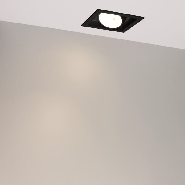 Светильник MS-VORTEX-BUILT-S140x140-30W Warm3000 (BK-BK, 17 deg, 230V) (Arlight, IP20 Металл, 5 лет)