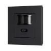Датчик движения PRIME-PIR-BUILT-200W-BK (230V, 0.87A, MULTI, IP20) (Arlight, Пластик, 5 лет)