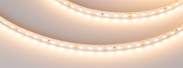 Лента UL-A112-8mm 24V Warm2700 (7 W/m, IP20, 5m) (Arlight, 7 лет)