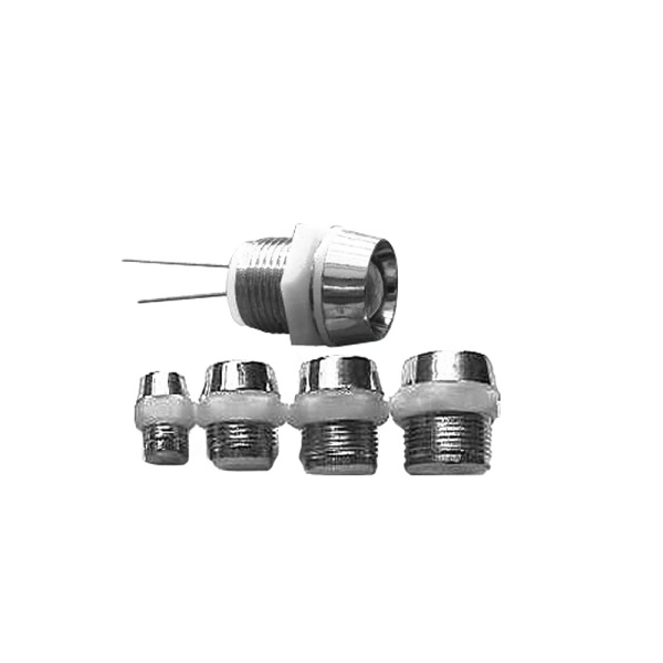 10PC Держатель 10мм (хром.пластик, с гайкой) (Arlight, 10мм (круглый))