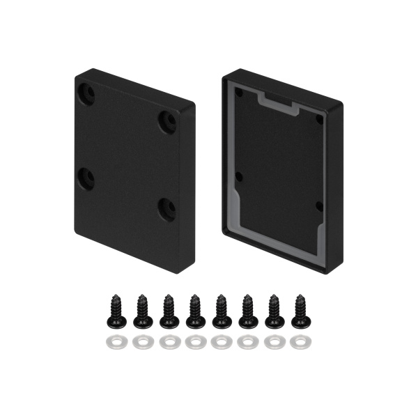 Заглушка IP-LINE-4050 BLACK глухая (Arlight, Металл)