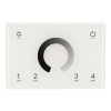 Панель Sens SMART-P79-DIM White (230V, 4 зоны, 2.4G) (Arlight, IP20 Пластик, 5 лет)