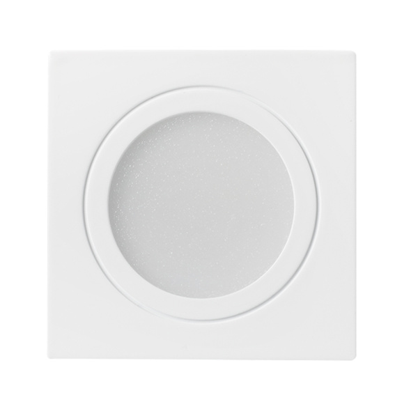 Светодиодный светильник LTM-S60x60WH-Frost 3W Warm White 110deg (Arlight, IP40 Металл, 3 года)