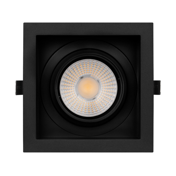 Светильник MS-VORTEX-BUILT-S140x140-30W Warm3000 (BK-BK, 50 deg, 230V) (Arlight, IP20 Металл, 5 лет)