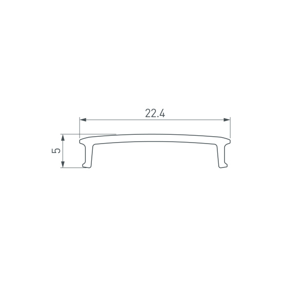 Экран WALL-2575-2000 Opal (Arlight, Пластик)