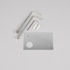 Светильник LGD-MARK-BOLL-H650-7W Warm3000 (GR, 60 deg, 230V) (Arlight, IP54 Металл, 3 года)