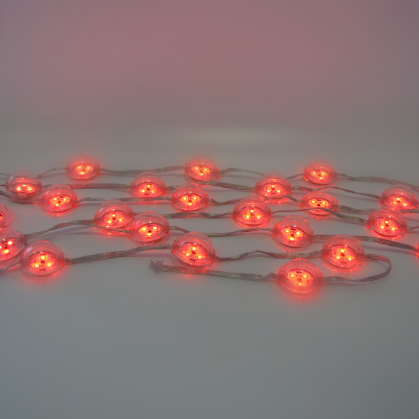 Светодиодный управляемый модуль MS103 P50-12V-3LED-F45-SMD5050 WS2811