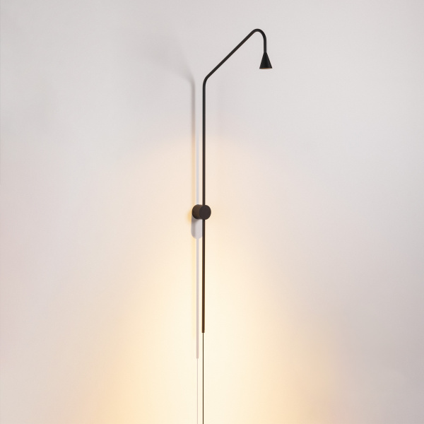 Светильник SP-RINAR-WALL-5W Warm3000 (BK, 36 deg, 230V)  (Arlight, IP20 Металл, 5 лет)