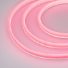 Образец Гибкий неон GALAXY-1608-5000CFS-2835-100 12V Pink 0.5M (16x8mm, 12W, IP67) (Arlight, 12 Вт/м, IP67)