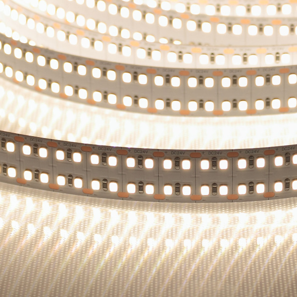 Светодиодная лента LUX class, 2835, 320led/m, day white, 24V, IP20, CRI>90, X07