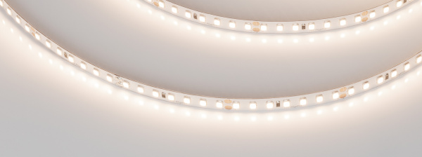 Лента UL-A140-8mm 24V Warm3500 (5 W/m, IP20, 5m) (Arlight, 7 лет)