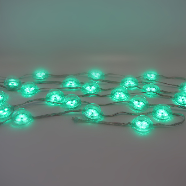 Светодиодный управляемый модуль MS103 P50-12V-3LED-F45-SMD5050 WS2811