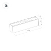 Светильник MAG-DOTS-25-L1000-30W Day4000 (BK, 30 deg, 24V) (Arlight, IP20 Металл, 5 лет)