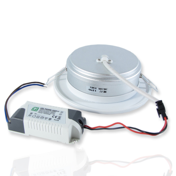 Светодиодный светильник встраиваемый IC-RW D145 (12W, Warm White)