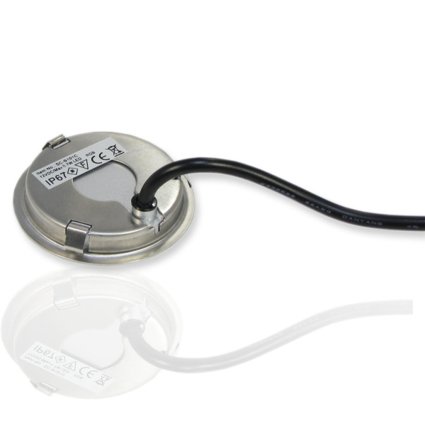 Светодиодный светильник точечный RST IP67 (0,7W, 12V, RGB).