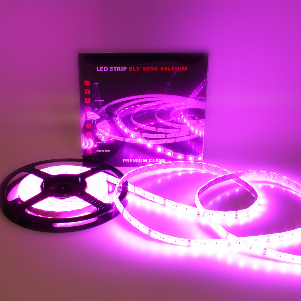 Светодиодная лента Class Premium, 5050, 60 led/m, RGB, 12V, IP65, А18