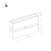 Светильник MAG-DOTS-FOLD-25-S400-12W Day4000 (BK, 30 deg, 24V) (Arlight, IP20 Металл, 5 лет)