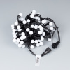 Светодиодная гирлянда ARD-BALL-CLASSIC-D17.5-10000-BLACK-100LED RGB (230V, 7W) (Ardecoled, IP65)